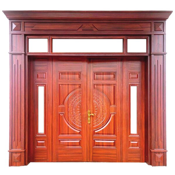 Cửa Thép Luxury TA-4L-TD1-H4C (khoét kính)