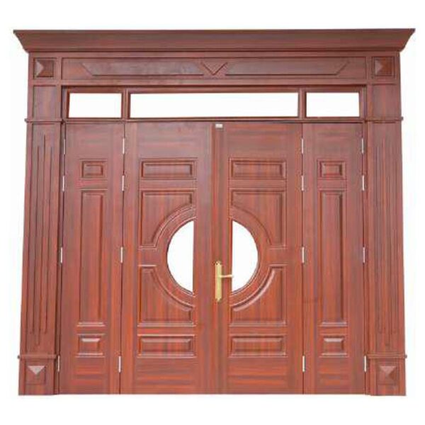 Cửa Thép Luxury TA-4L-H4 (khoét kính)- H4A