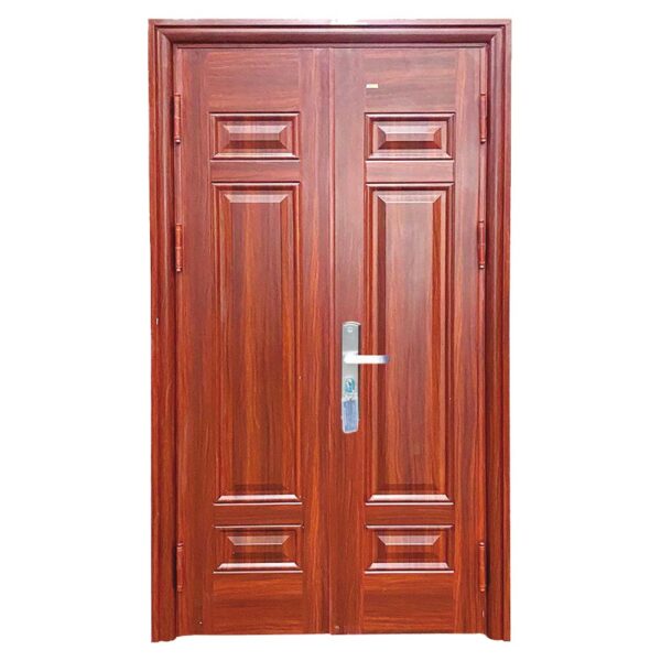 Cửa Thép Vân Gỗ 2 Cánh TA-2C-H4C
