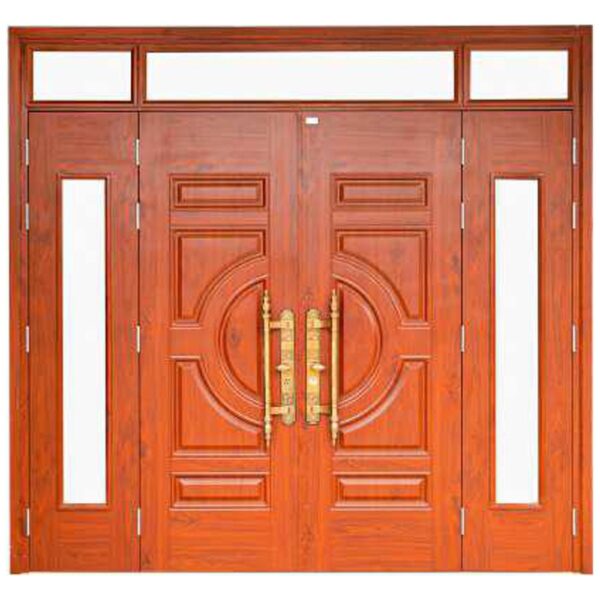 Cửa Thép Vân Gỗ 4 Cánh TA-4L-H4-HOOK