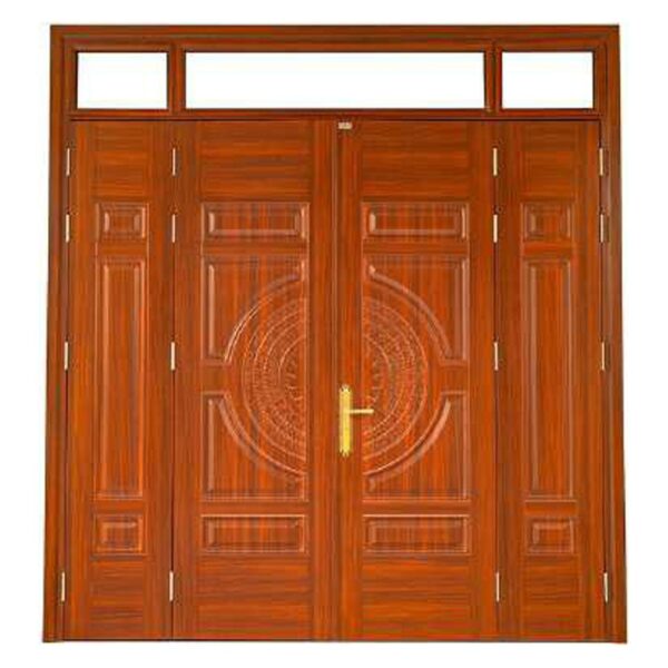 Cửa Thép Vân Gỗ 4 Cánh TA-4L-TD1-H4A